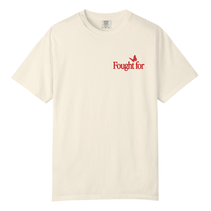 FOUGHT FOR BUTTERFLY T-SHIRT