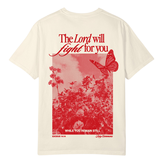 FOUGHT FOR BUTTERFLY T-SHIRT