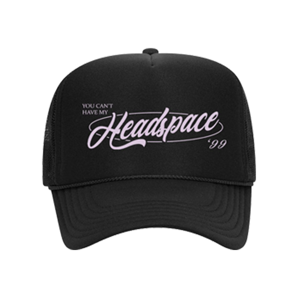 You can't have my headspace black trucker hat Riley Clemmons